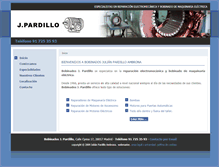 Tablet Screenshot of bobinadosjpardillo.net
